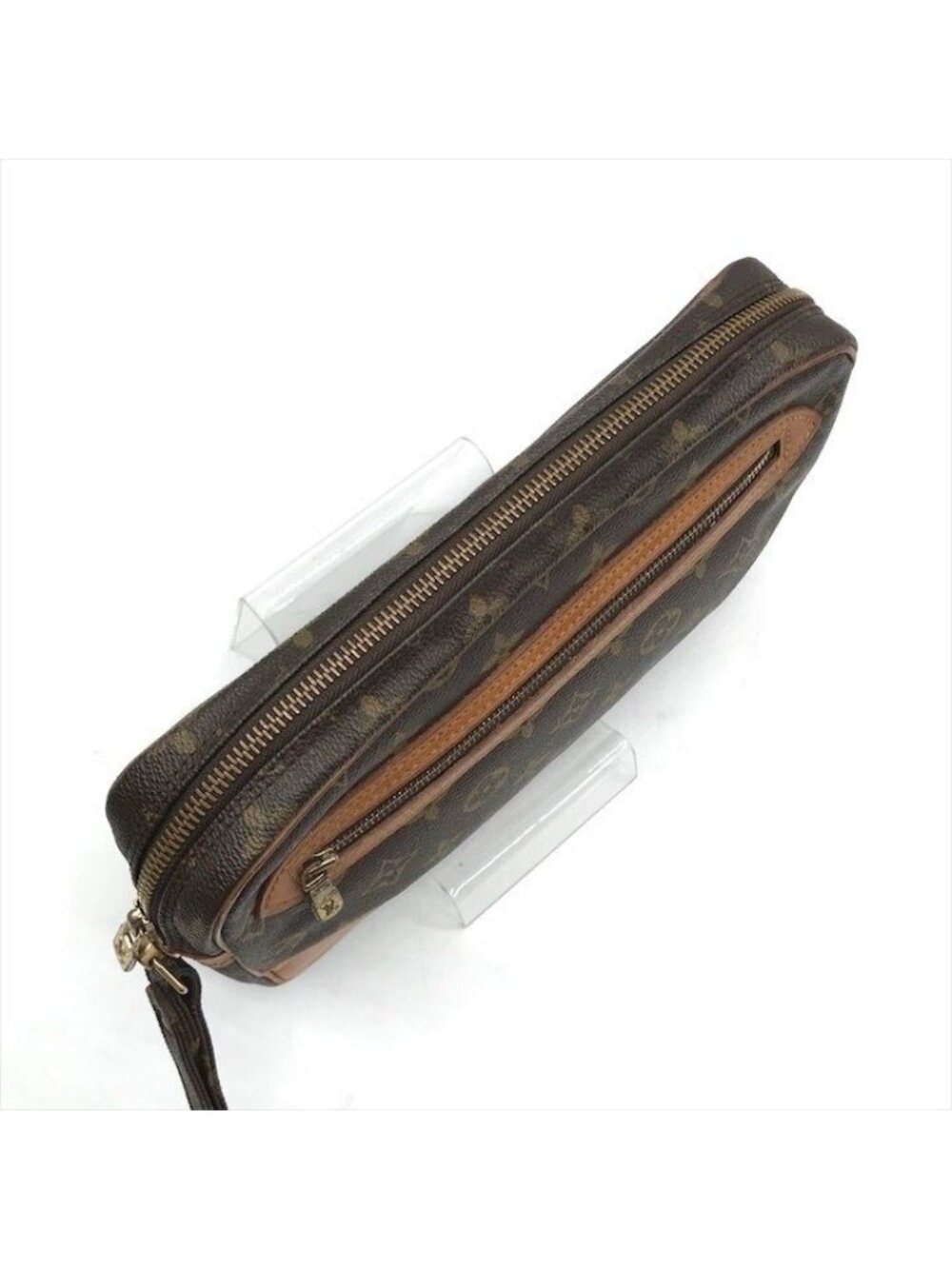 Louis Vuitton Monogram Marly Dragonne Second Pouch Purse - Picture 6 of 10